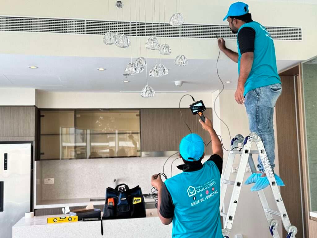 Snagging Dubai property inspection common property defects