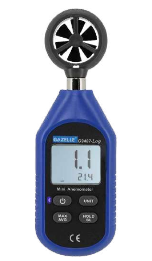 Anemometer used by Property Inspection Dubai certified engineers
