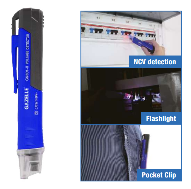 Non-Contact Voltage Tester used by Property Inspection Dubai certified engineers