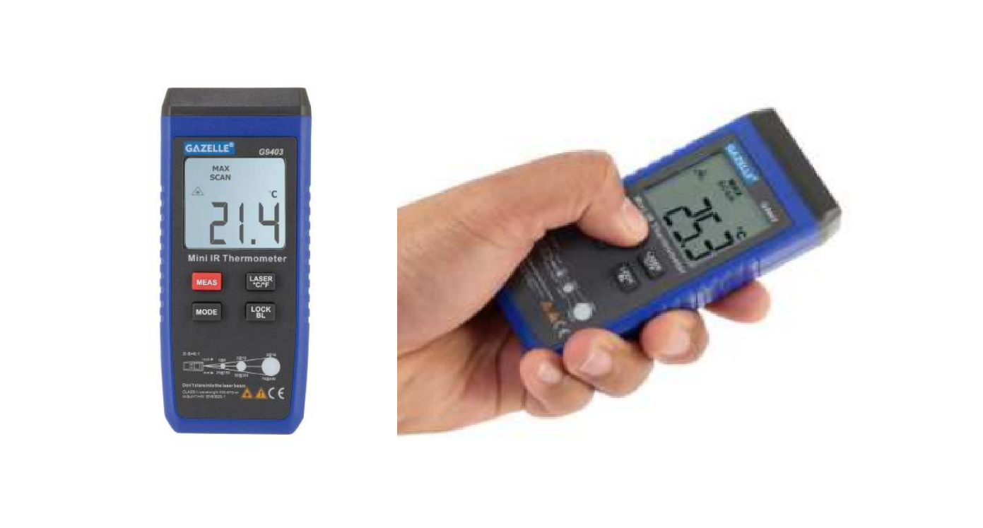 Laser Distance Meter used by Property Inspection Dubai certified engineers