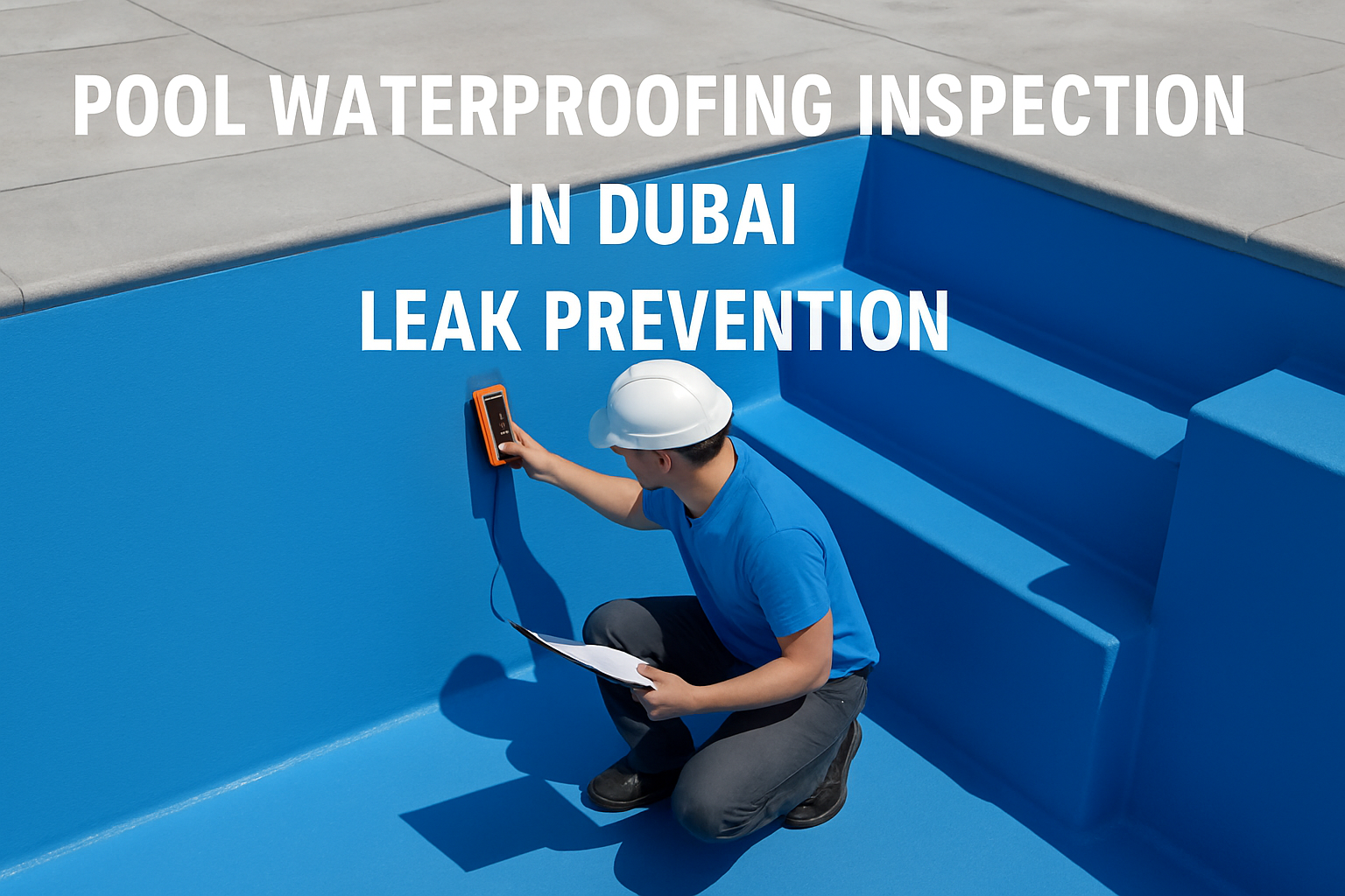 Pool Waterproofing Inspection in Dubai | Leak Prevention - Dubai Property Snagging ®