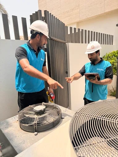 Adnan Ali — On-site villa snagging inspection, Dubai