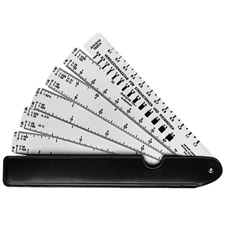Crack Width Gauge used by Property Inspection Dubai certified engineers